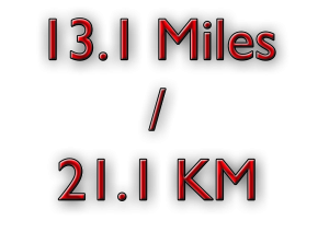13.1 miles / 21/1 kilometres