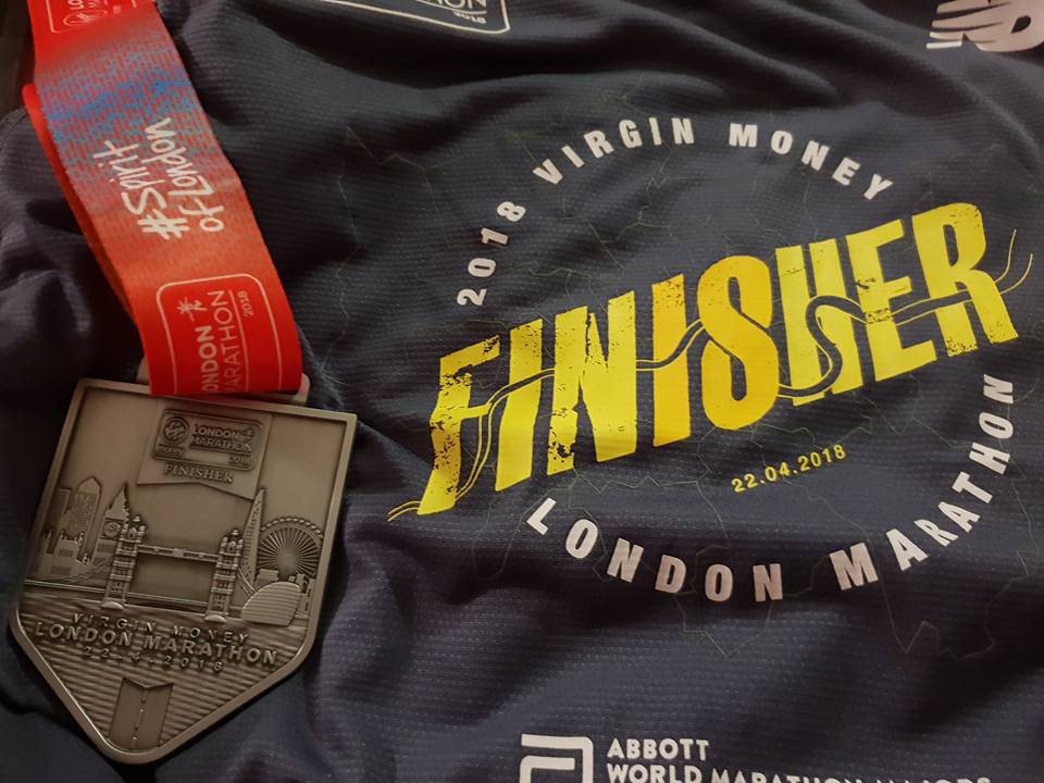 Finisher's T-shirt and Medal