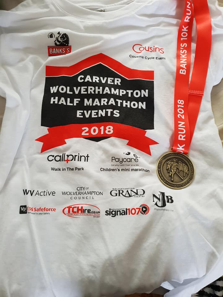 Wolverhampton 10k T-shirt