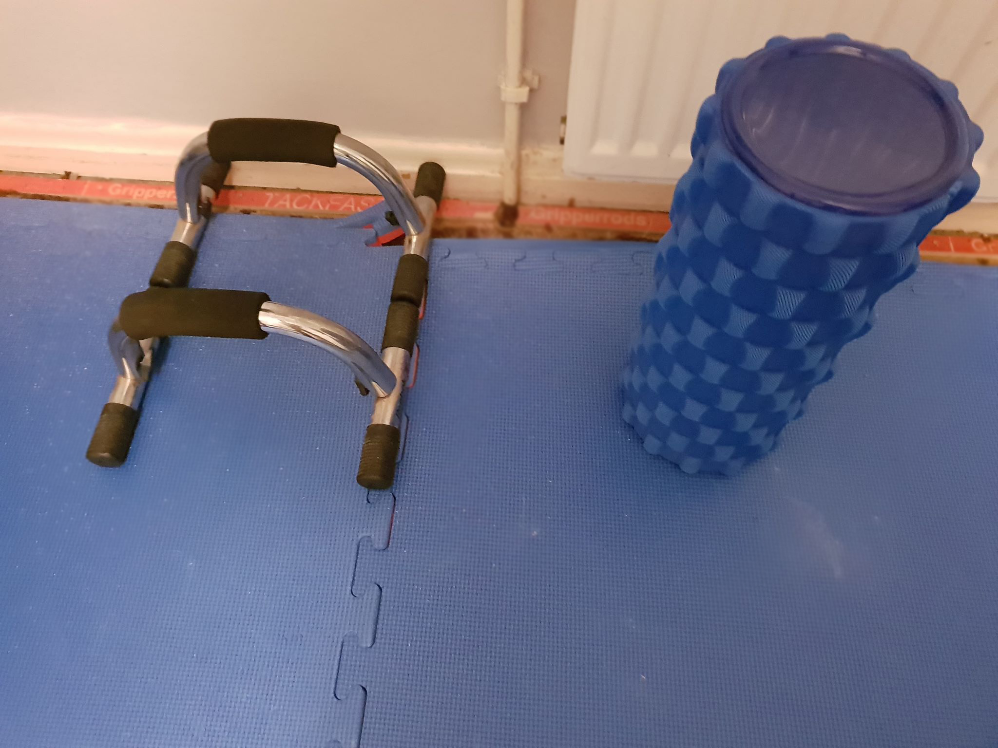 Foam Roller and Push-Up Handles