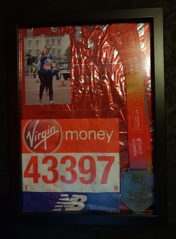 London Marathon Memento A3 Frame