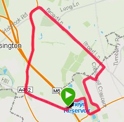 Sneyd 10 Mile Small Map