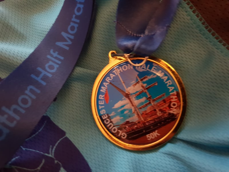 Gloucester Half Marathon Medal