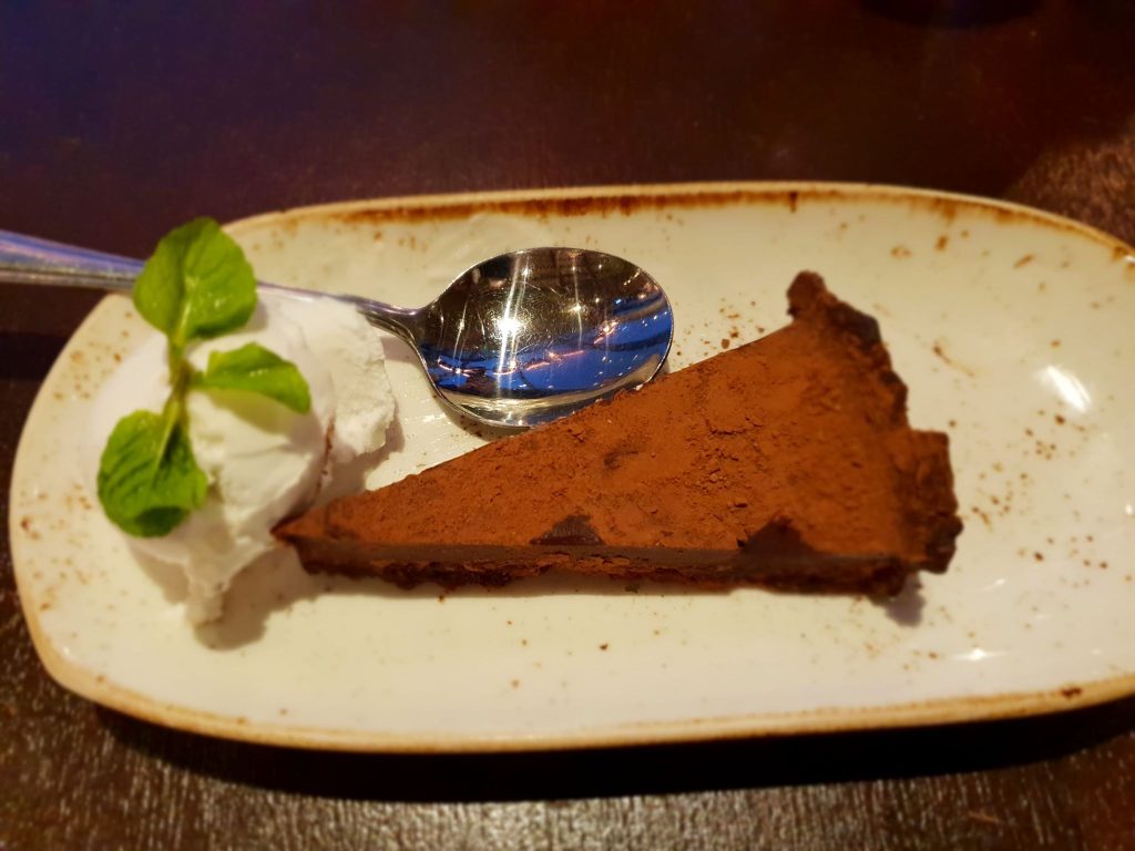 Chocolate Coconut Tart